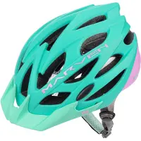 Meteor Marven I casque vélo homme femme enfant casque VTT roller casque S 52-56 cm bleu/rose