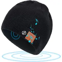 OEM Bonnet musical rechargeable Bluetooth - Pour écouter de la musique et passer des appels - Plusieurs modes - Sans fil