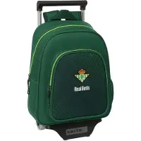 Safta Sac à Dos à Roulettes Real Betis Balompie Water Resistent 9.52l 28x34x10 Cm