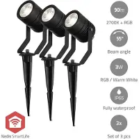 Nedis Lampe De Jardin Smartlife