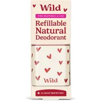 Wild Pink Grapefruit & Lime Heart Case déodorant solide avec étui 40 g