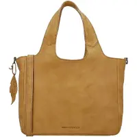 Hide & Stitches Femmes, Sac, Earth Shopper - Handtas - Duurzaam Gelooid Leer - Meerdere Vakken -, Marron