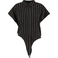 Urban Classics Tb7474 Short Sleeve Blouse Noir 5XL Femme