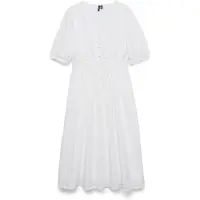 Vero Moda Robe 'VMYusra' blanc