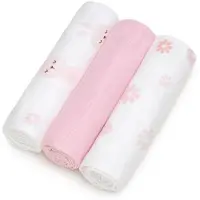 T-Tomi TETRA Cloth Diapers HIGH QUALITY couches lavables Bunnies 70x70 cm 3 pcs