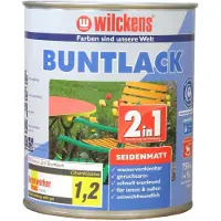 Wilckens Peinture sans solvant 2 en 1, 750 ml finition satinée RAL9010