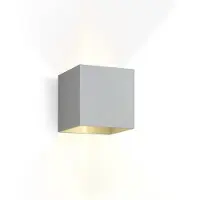 Wever & Ducre Box Lampe Murale Box 2.0 | Aluminium Brushed | 3000 K