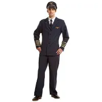 MOM Pilot Men Costume Noir M-L Enfants