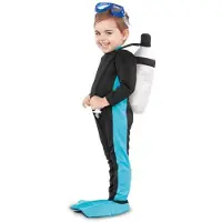 MOM Fun Oxygen Bottle Kids Costume Bleu 7-12 Months Enfants