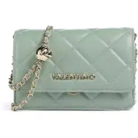 Valentino Femmes, Sac à main, Ocarina Flap Bag Salvia, élégant accessoire avec logo doré, Vert