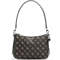 GUESS Femmes, Sac à main, Eco Schultertasche 24 cm, Marron