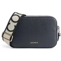 Coccinelle Sac bandoulière 'TEBE' beige / bleu nuit / noir