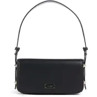 Kate spade new york Sac bandoulière 'Liv Schultertasche Aus Glattem Leder' noir