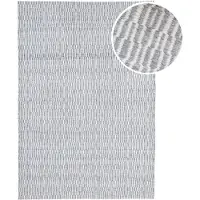 Axi Ibiza Tapis D'Extérieur, Rectangulaire, Gris, 140 X 120 Cm / Épaisseur : 5 Mm - Tapis Jardin Extérieur/Intérieur - Tapis Balcon Fabriqué À Partir