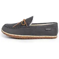 Minnetonka Mocassin 'Taft' gris foncé