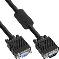InLine 17745B Câble VGA Noir