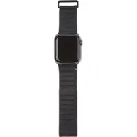 Decoded Apple Watch 40mm/38mm Leren Bandje Zwart