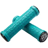 Race Face Grippler Grips Bleu 30 mm