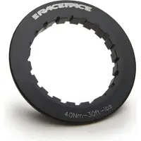 Race Face Spider Lockring Assembly écrou noir noir One Size