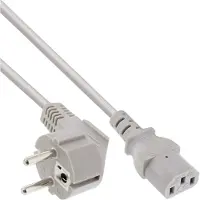 InLine 4043718085033 Gris 1,5 m Prise d'alimentation type F IEC C13
