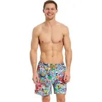 Spongebob Squarepants Short de bain de - Frenzy - S - XL - pour Homme - multicolore - Taille XL