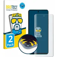 BROTECT Full-Cover Protection Mat (Motorola Edge 40 Neo), Téléphone portable : film de protection, Gris