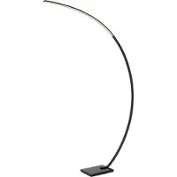 Delight Curve Lampadaire Black