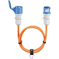 Goobay 76228 câble électrique Orange 5 m