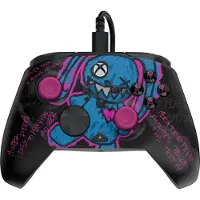 PDP Manette filaire - Rematch GLOW - Xbox One et Series X|S - - Motif Minster Peeks - Noir