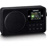 Lenco Radio DAB+/FM portable avec Bluetooth Noir -