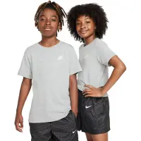 Nike T-Shirt 'FUTURA' gris chiné / blanc