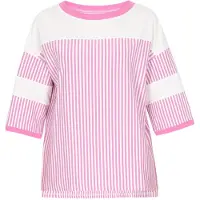Usha T-shirt 'Fashion Look' rose / blanc