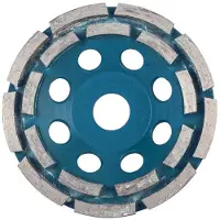 Rubi 5918 Tête de meulage diamantée pour béton, à deux rangées, Ø 125