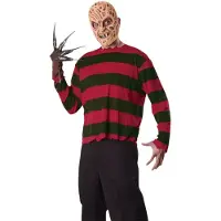 Rubies Freddy Krueger Nightmare On Elm Street Adult Costume Kit Rouge