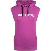 Gorilla wear Sweat-shirt 'Virginia' fuchsia / blanc