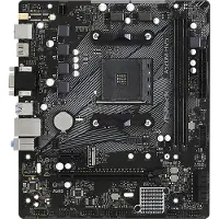 Asrock Am4 A520m-hvs Motherboard Noir