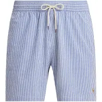 Ralph Lauren pour homme. 710957784001 Short de bain Traveler de 14,5 cm bleu (M), Coton, Beachwear