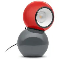 Stilnovo Lampe de Table , Gravitino, dimmable, Gris, Salon / séjour, Métal, Design