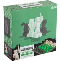 Ginza.se Minecraft Chess Set Overworld Heroes Vs Hostile Mobs Juego De Mesa Multicolore