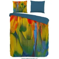 Muller Textiles Housse de couette RAINBOW FEATHERS 240x200/200 cm