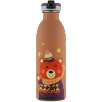 24Bottles Gourdes 'Urban 500 ml' marron / jaune / violet foncé / rouge