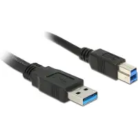 DeLOCK - Câble USB - USB type A (M) pour USB Type B (M) - USB 3.0 - 3 m - noir