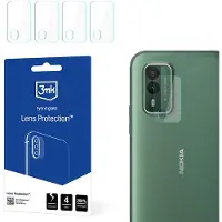 3MK Lens Protect Nokia XR21 Ochrona na obiektyw aparatu 4szt (1 pcs, Nokia XR21), Téléphone portable : film de protection, Gris