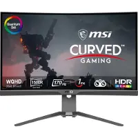 MSI Ecran PC Gaming MAG 275CQRF-QD 27" Incurvé WQHD Noir