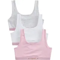 Next Haut gris chiné / rose / blanc