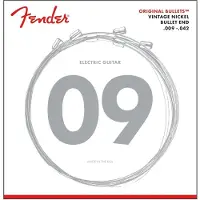 Fender 3150L Pure Nickel Bullet End 9 - 42 Cordes de Guitare Électrique
