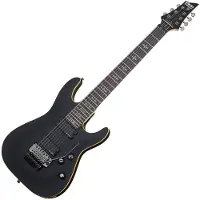 Schecter Demon 7 Fr Aged Black Satin