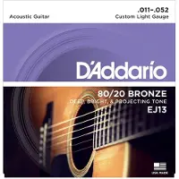 Daddario EJ13 Cordes de guitares acoustiques