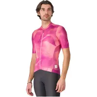 Castelli #giro Espresso Short Sleeve Jersey Rose M Homme