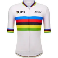 Santini Maillot à Manches Courtes Uci World Champion 2025